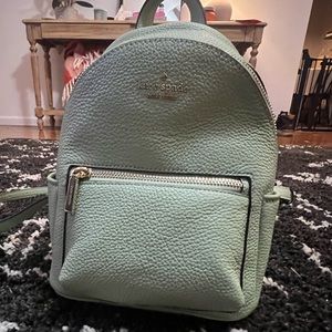 Kate Spade Pebbled leather backpack